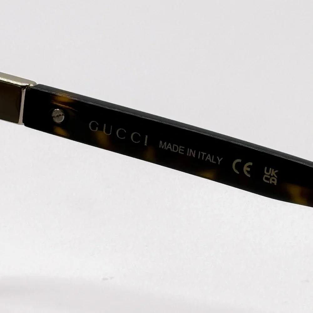 NEW GUCCI GG1502S 002 HAVANA BROWN UNISEX SQUARE SUNGLASSES GUCCI